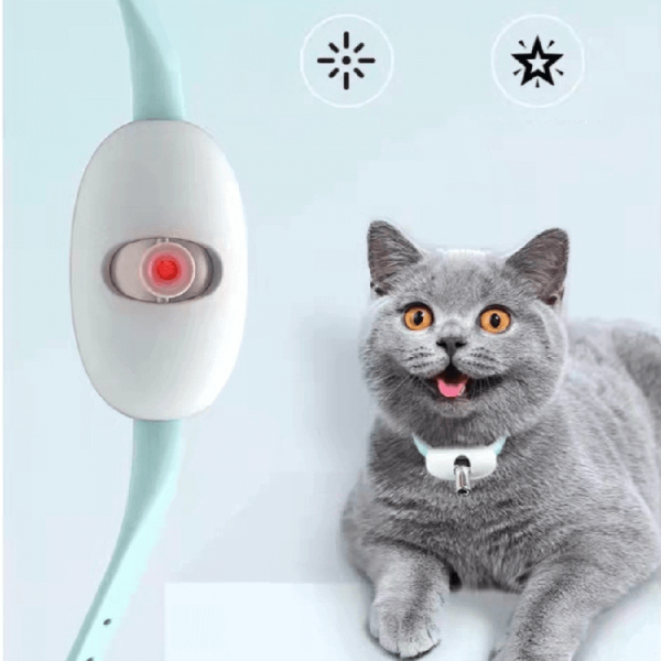 Gioco per gatti collare interattivo con laser