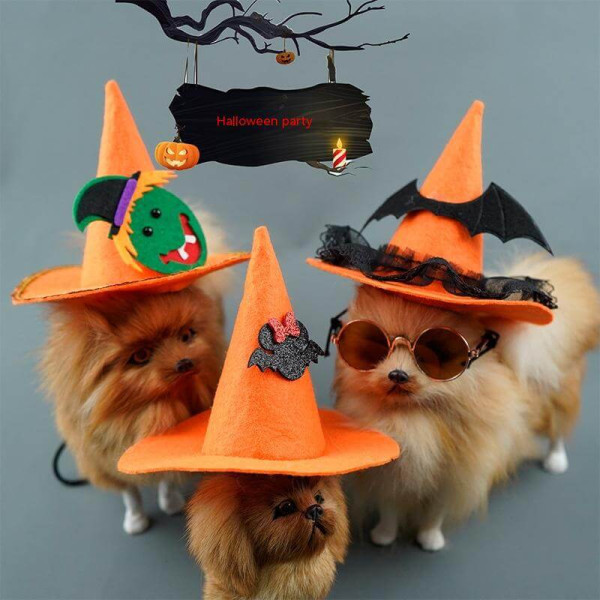 Cappellino per cani a punta ideale per Halloween