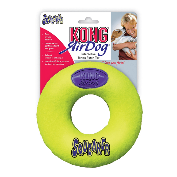 Gioco per cani  Ciambella Medium Air Squeaker Donut 12 cm- Kong