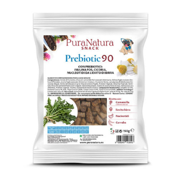 Prebiotic 90 snack per cani - Pura Natura