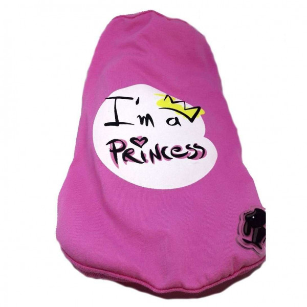 Maglietta cotone "I'm a princess" per cani 