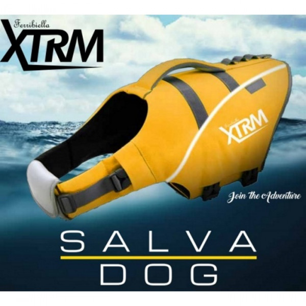 Giubbotto salvagente per cani XTRM Salvadog galleggiante