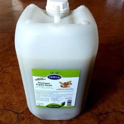 Tanica LT.10 Shampoo Argilla Verde per cani - Tewua