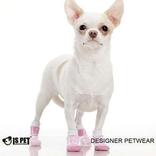 Calzini per cani antiscivolo IS PET colore rosa