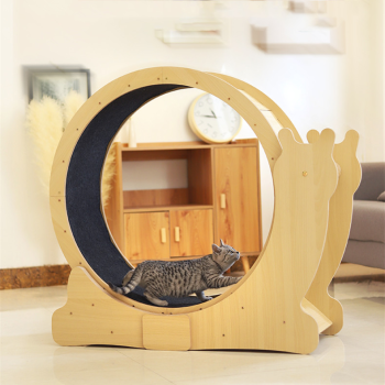 Ruota per gatti in legno Tapis Roulant
