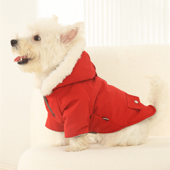 Cappotto per cani con cappuccio "Zurigo" - Cheepet