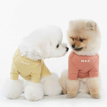 Maglietta per cani in cotone "Batticuore"