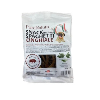 Snack per cani naturale Spaghetti Cinghiale - Pura Natura
