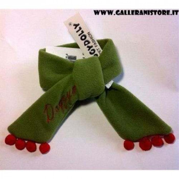 Sciarpa in pile per cani Green Scarf - Doggy Dolly
