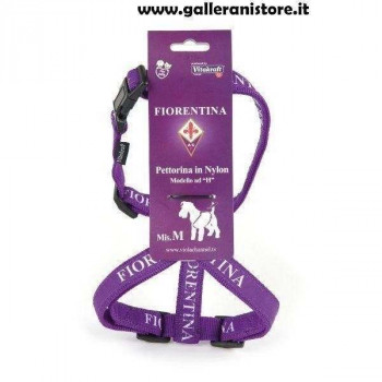 Pettorina ufficiale Fiorentina Football per cani - Squadre di calcio Serie A